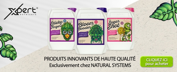 Présentation des engrais Xpert Nutrients disponibles chez Natural Systems