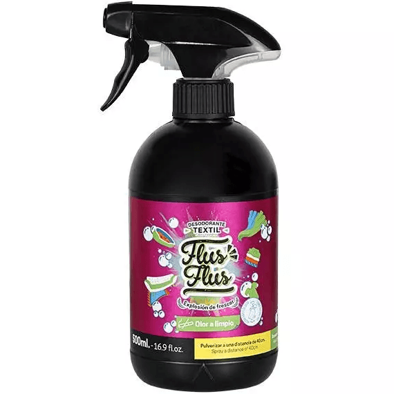Flus Flus - Désodorisant Neutralisant (Textile Odeur Propre) 500ml