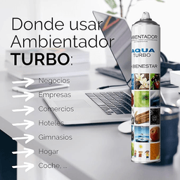 Désodorisant PH Bienestar Aqua Turbo Marofran (parfum vêtements propres) 750 ml (2)
