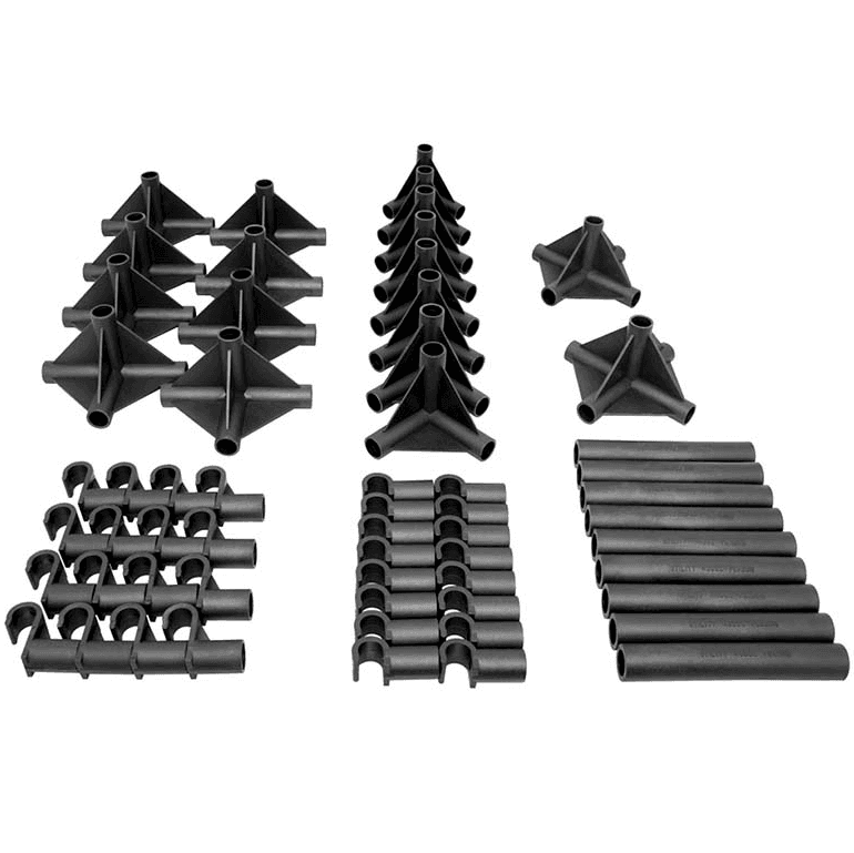 Ensemble Piezas Plástico Armario Garden Garden Highpro Basic-Master 240x240