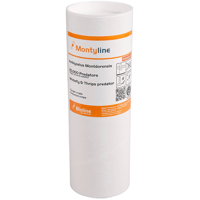 Montyline - Tube 25.000 Individus - Amblyseius montdorensis (Thrips / Aleurode)