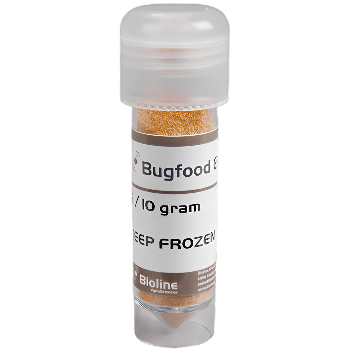 Bugfood - Oeufs Stérilisés E - Flacon - 10 gr - Ephestia kuehniella (Aleurodes, Thrips, Chenilles)