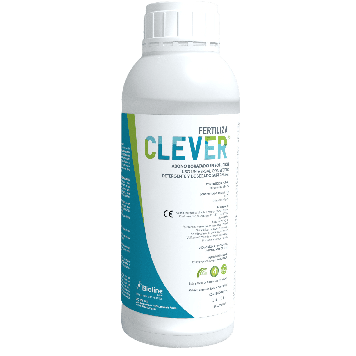 Fertilize Clever 1L (Biostimulant Sans Résidus)