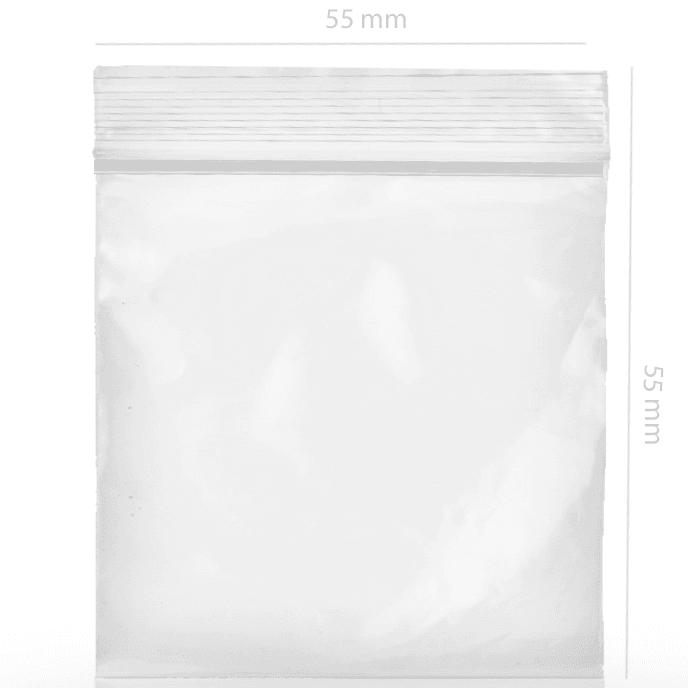 Sac à fermeture automatique 5.5x5.5cm (100Und)