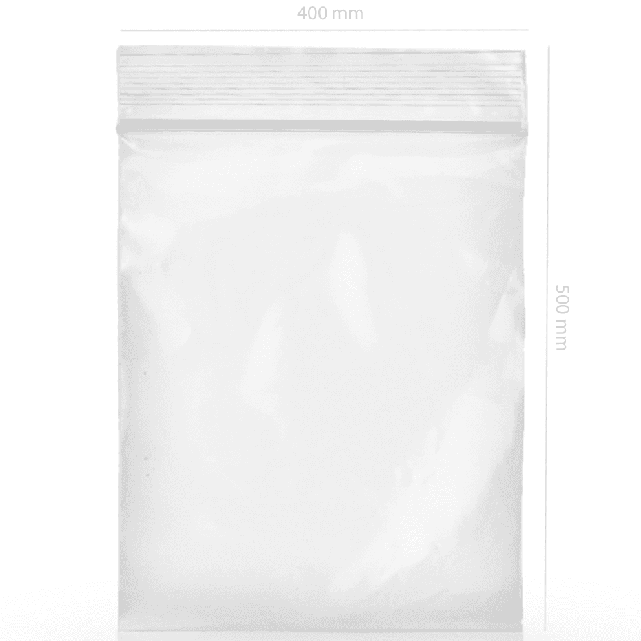 Sac à fermeture automatique 40x50cm (50Und)
