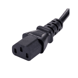 Câble Noir 3x1,5mm Fiche IEC Femelle C13 1,5m (1)