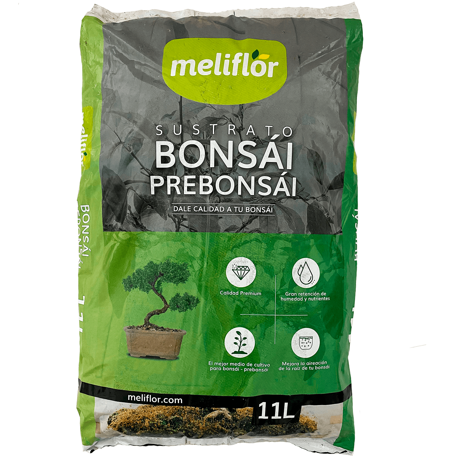 Substrat Meliflor Pré Bonsaï 11L
