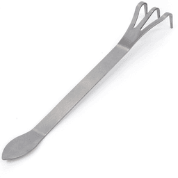 Spatule / Râteau Dingmu 220mm - Inox (2)