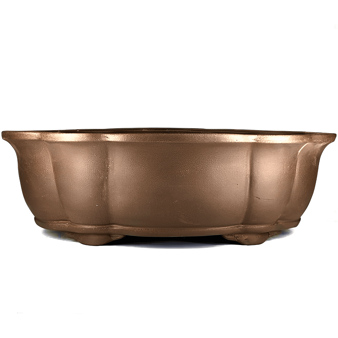 Pot Yixing ovale non émaillé 55 x 45 x 17,5 cm