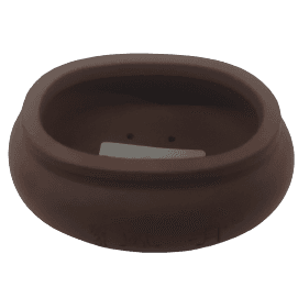 Pot Yixing Ovale Non Verni 10 x 8 x 5 cm
