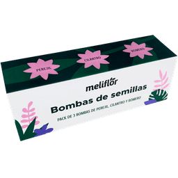 Bombes de graines Meliflor (persil, coriandre et romarin) (2)