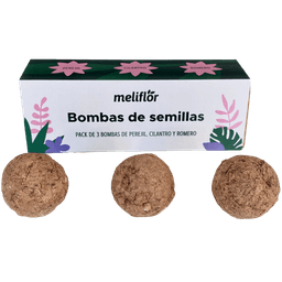 Bombes de graines Meliflor (persil, coriandre et romarin) (3)