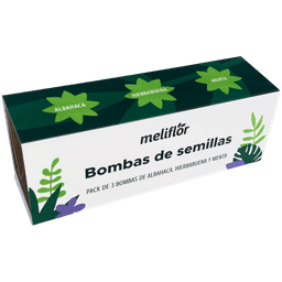 Meliflor Seed Bombs (Basilic, Menthe verte et Menthe) (2)