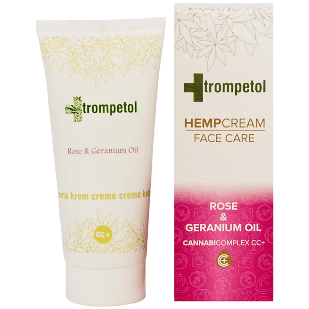 Trompetol crème Faciale avec Églantier  (Rose et géranium) 40ml