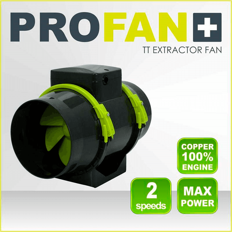 Extracteur TT 100 Garden Highpro (145/187m3/h)