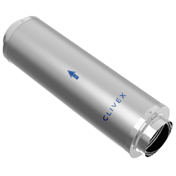 Filtre à Charbon In-Line Clivex 250mm (2500-2750m³/h) (2)