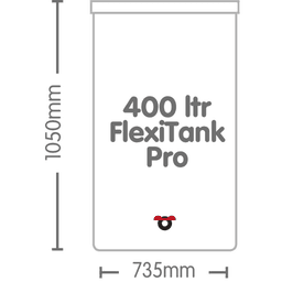 Autopot Réservoir Flexible Pro 400L (Blanco) (2)