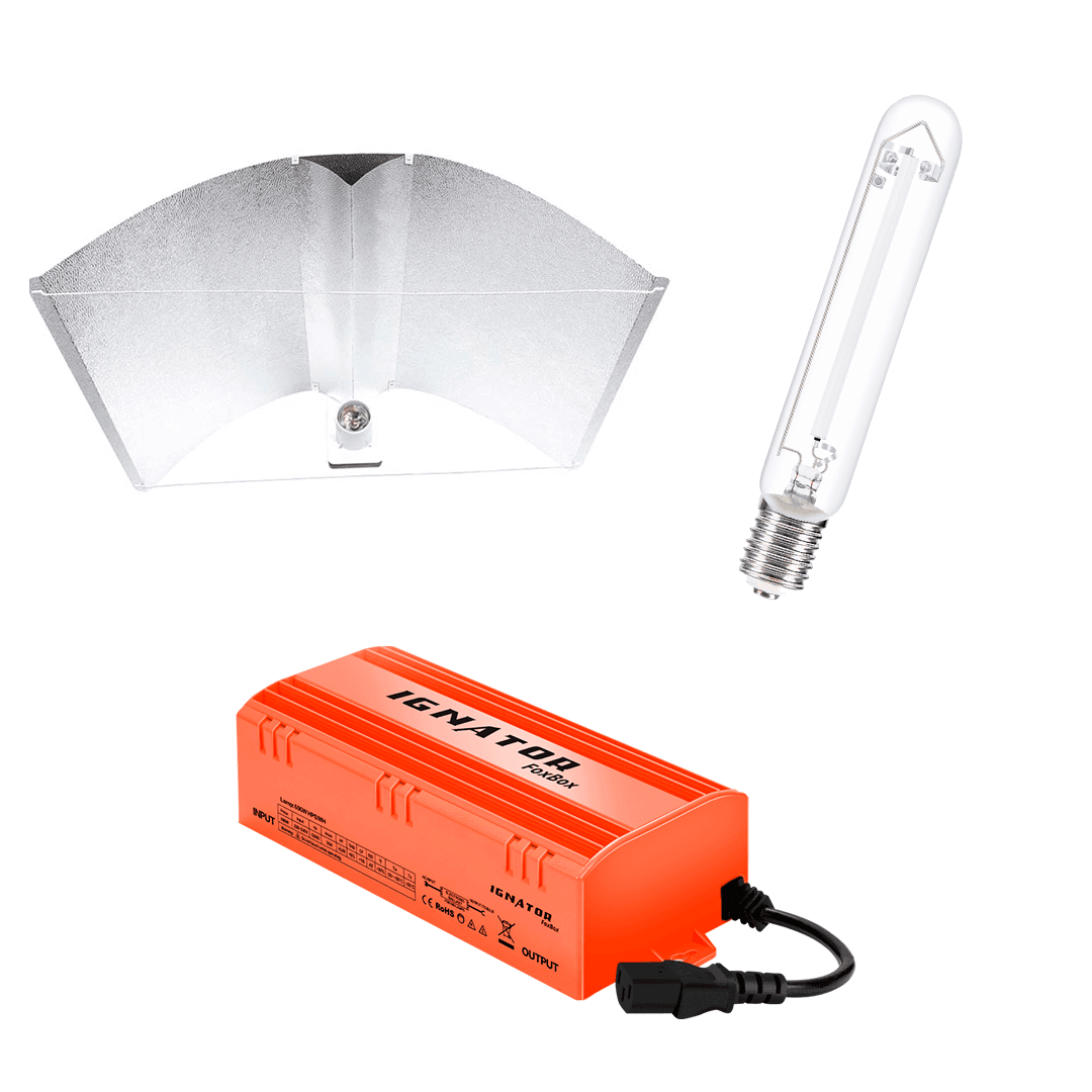 Kit 600W Ref Pearl Pro XL + Ignator HPS + Ignator FoxBox Sans Gradation (Sans câble)