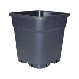 Pot Carré Renforcé Inondation Noir 37x37x37 30L (1)
