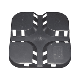 Pot Carré Renforcé Inondation Noir 37x37x37 30L (2)
