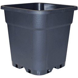 Pot Carré Renforcé Inondation Noir 28x28x29cm 14L (1)