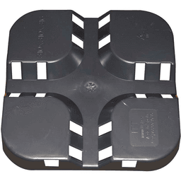 Pot Carré Renforcé Inondation Noir 28x28x29cm 14L (2)
