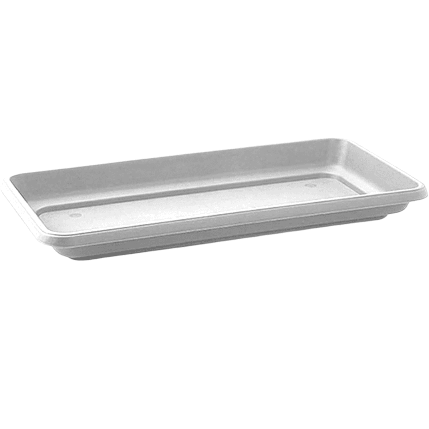 Soucoupe blanche pour jardinière de 60 cm