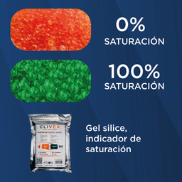 Clivex Gel de Silice Orange 1–3 mm (Contrôle de l’Humidité) 1Kg (4)