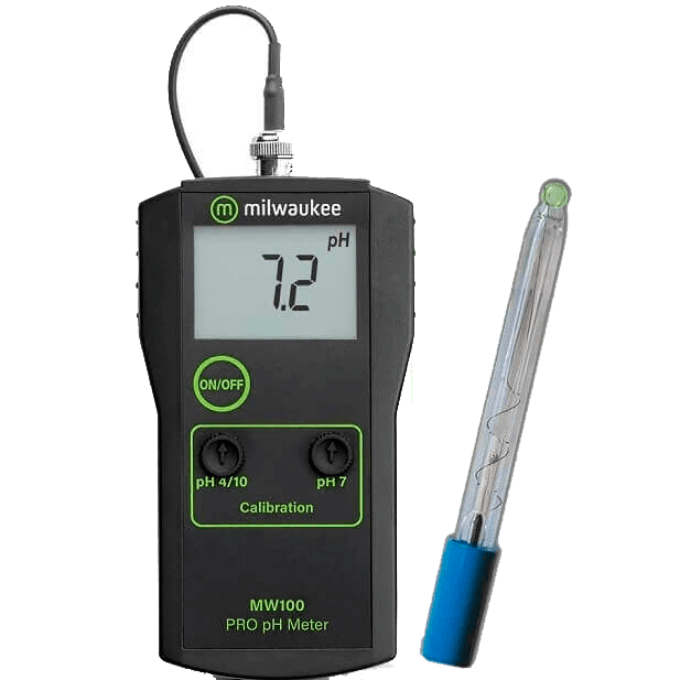 Milwaukee Testeur PH pour Terre (MW100T + MA991B/1)