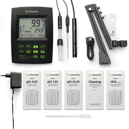 Appareil de mesure de paillasse Milwaukee (MW180) pH/ORP/EC/TDS/Nacl/Température (4)