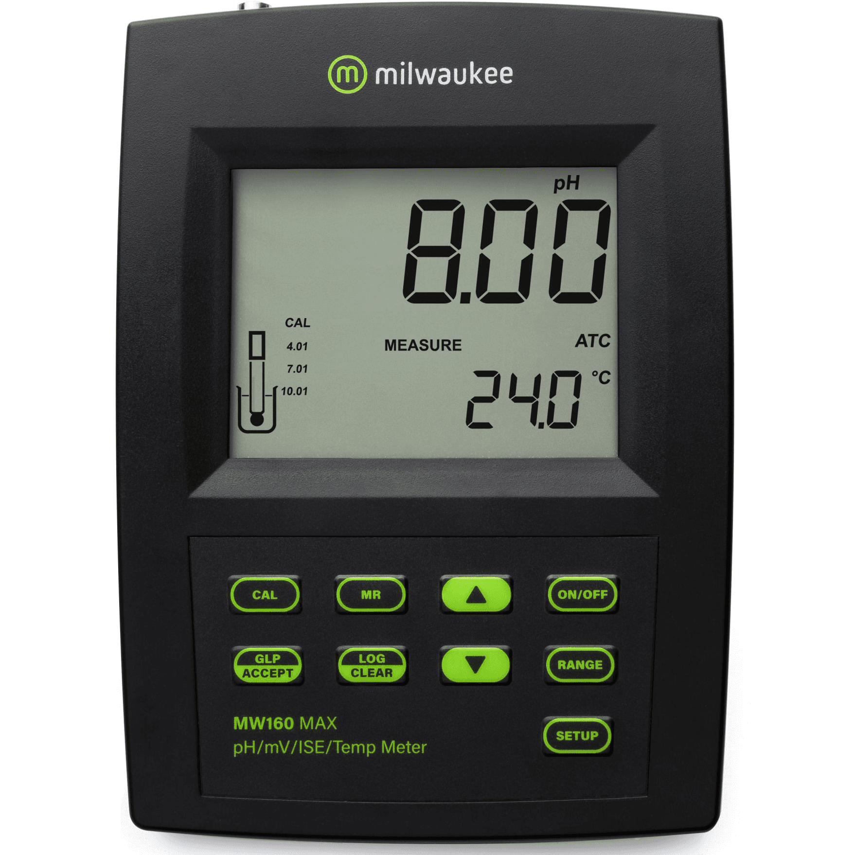 Appareil de mesure de paillasse Milwaukee (MW160) pH/ORP/ISE/Température