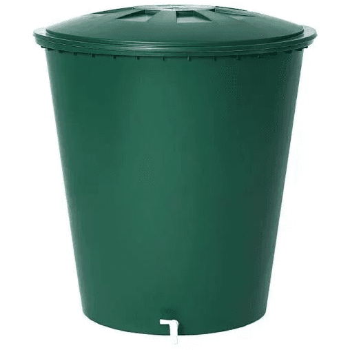 Réservoir Polyéthylène Rond Vert 210L ( + robinet)