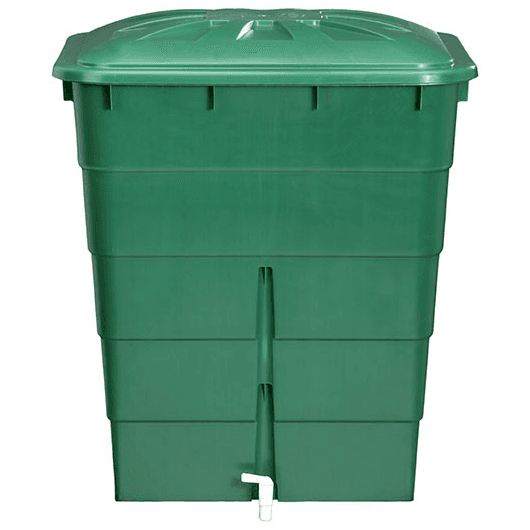 Réservoir Polyéthylène Rectangulaire Vert 300L (+ robinet)