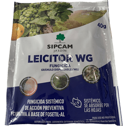 Sipcam Jardin Fosetil-AL 80 Sachet 40gr (Fongicide Mildiou-Phytophthora) Fosétyl 0,8 p/p (1)