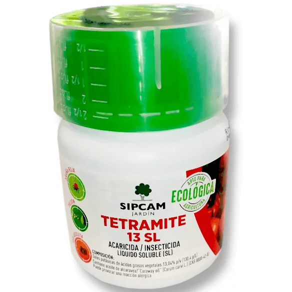 Sipcam Garden Tetramite (Insecticide Acaricide) (Huile de soja + Pyréthrines + Sels d'acides gras) 100 ml