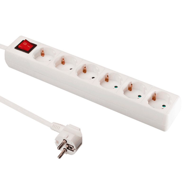 Multiprise C/Interrupteur 6 Prises      Chauffage)
