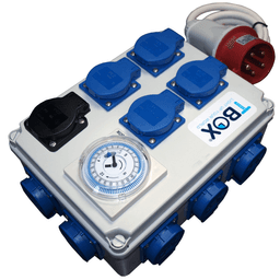 Tempo Box 12H Timer (12 Sorties + Prise Chauffante) - 380V (1)