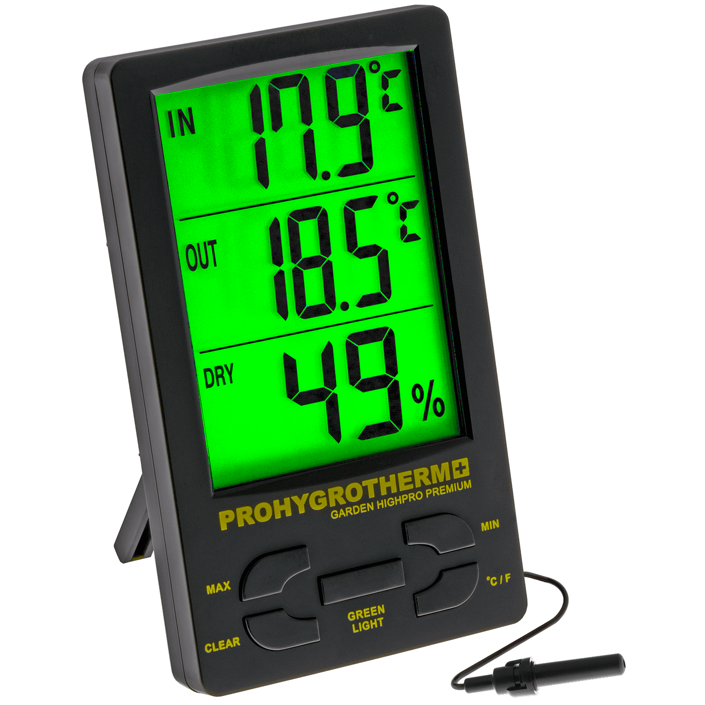Thermohygromètre Garden Highpro Hygrothermo Pro (Composants Haute Qualité)