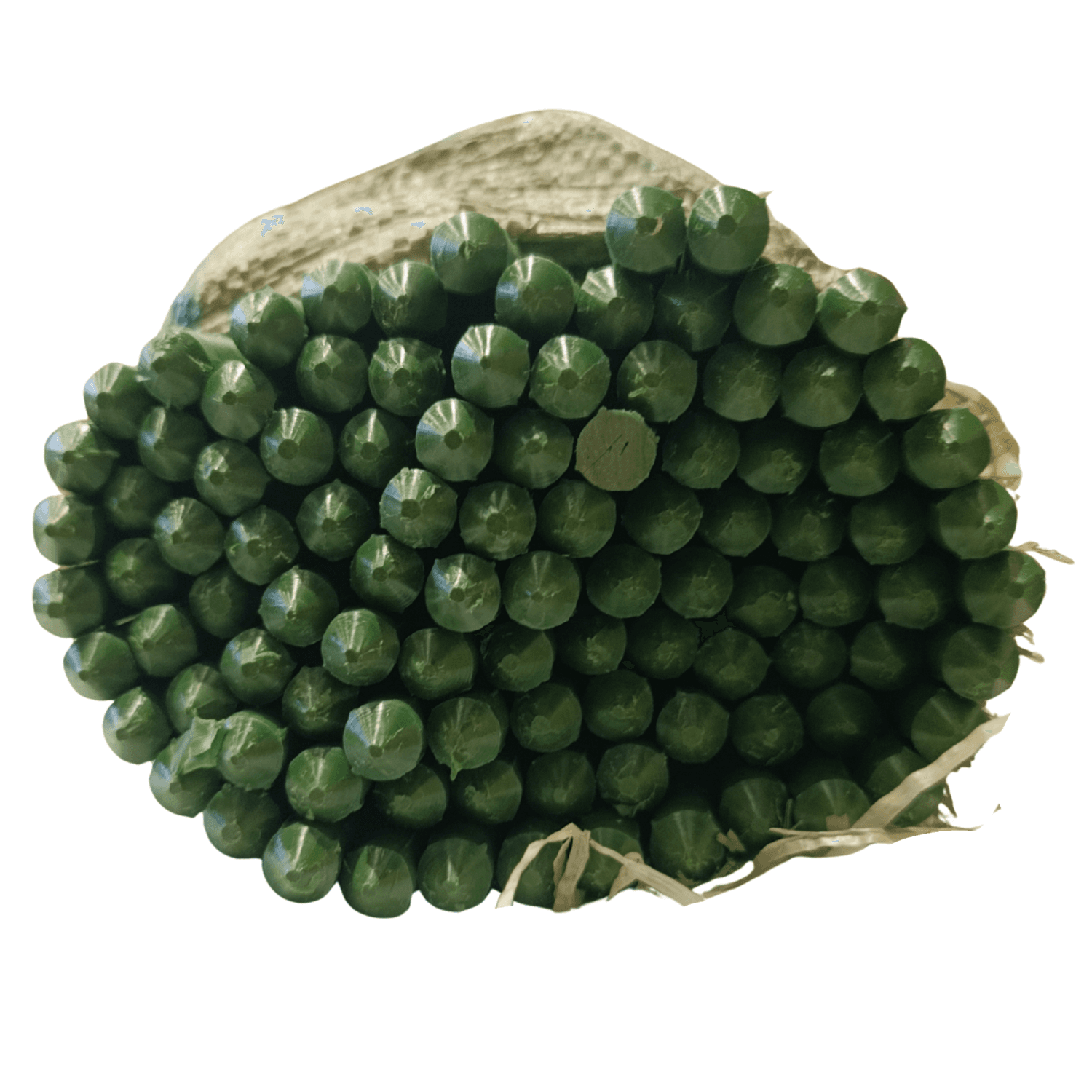 Meliflor Tuteur Métallique Plastifié Vert (100 unités)