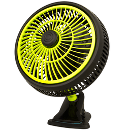 Ventilateur Clip Jardin Highpro Oscillant 2.0 25cm 20W Ventilateur (1)