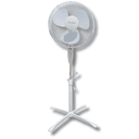 Ventilateur sur pied Clivex Eco V2 3 vitesses 40 cm (45 W)