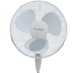Ventilateur sur pied Clivex Eco V2 3 vitesses 40 cm (45 W) (2)
