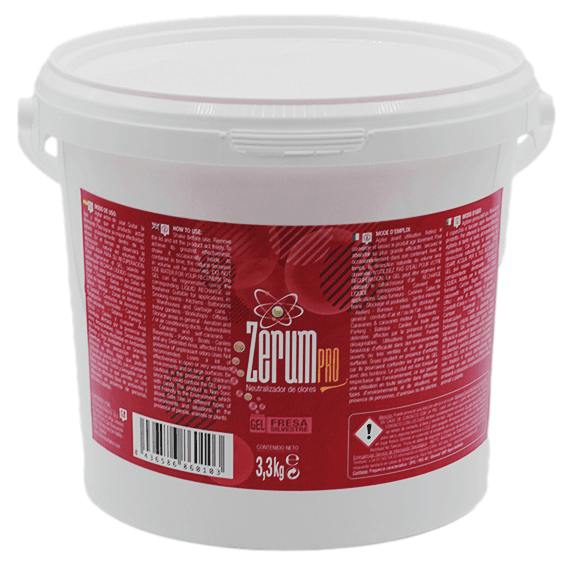 Zerum-Pro Gel Fraise Sauvage 3.3Kg Seau