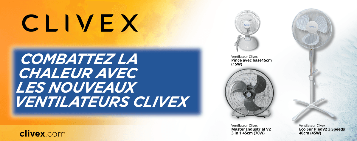 Ventilateurs Clivex