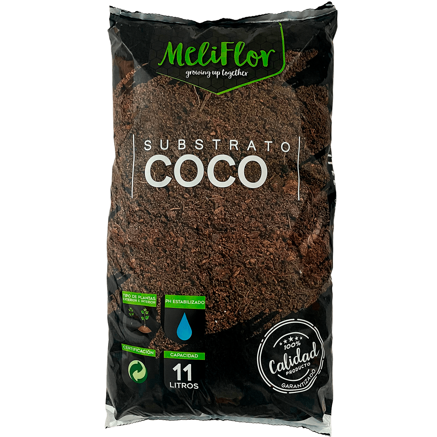 Substrat Meliflor Coco 11L Substrat Meliflor Coco 11L